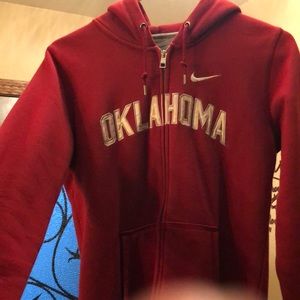 Nike Oklahoma Sooners Zipper Hoodie